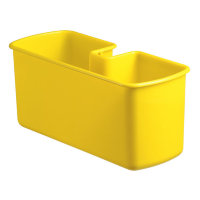 Желтый контейнер под аксессуары