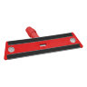Рамка для мопов Velcro с отверстиями 40х9,5 см, красная