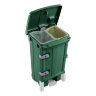 TTS OpenUp — мусорный контейнер, темно-зеленый, 90 л