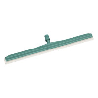 Сгон для пола пластиковый, зеленый с белой резинкой, 45 см