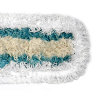 Моп Tris на липучках, бело-голубой, 40х13 см